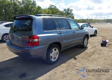 2006 Toyota Highlander Limited V6 from USA, damaged, VIN JTEEP21A060167161